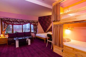 Фото номера Cемейный номер с собственной ванной комнатой Хостелы MyHostel VOYAGE Sigulda г. Сигулда 2