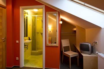 Фото номера Двухместный номер эконом-класса с 2 отдельными кроватями Отель Spa Hotel Ezeri г. Сигулда 3