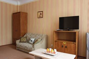 Фото номера Двухместный номер с 1 кроватью Отель City Center Kaķis B&amp;B г. Сигулда 6