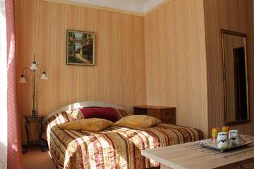 Фото номера Двухместный номер с 1 кроватью Отель City Center Kaķis B&amp;B г. Сигулда 5